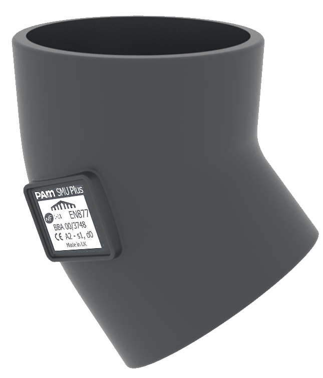 PAM GLOBAL PLUS
Short radius bend 45°